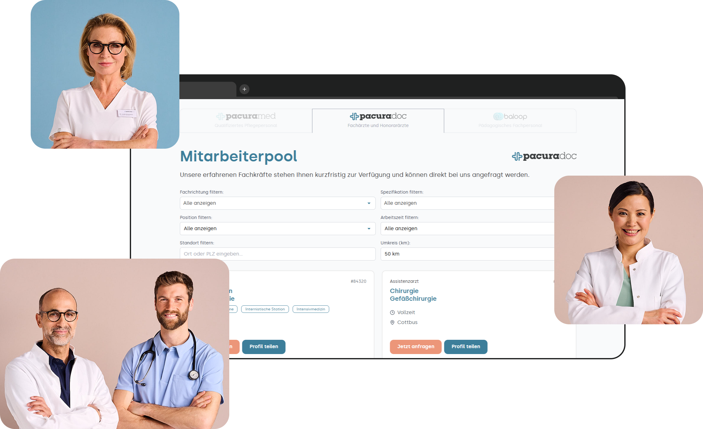 Grafik Mitarbeiterpool